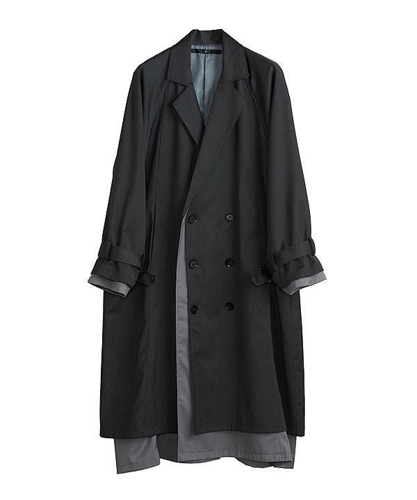 65％OFF SALE セール NO ID. ノーアイディー ダブルブレストレイヤード