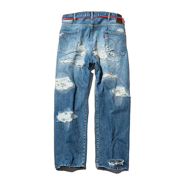 30％OFF SALE セール glamb グラム Heavy Damage Wide Denim
