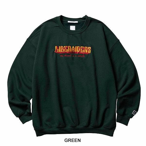 Liberaiders リベレイダース LR EMBROIDERY CREWNECK | ARTIF