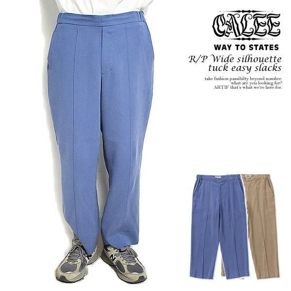 CALEE FAT パンツ CALEE キャリー DUALWARM MULTI WAY WIDE RELAX PANTS