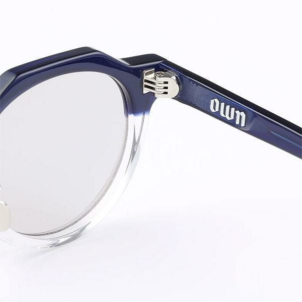 OWN オウン #09 BLUE×CLEAR/CLEAR GREY
