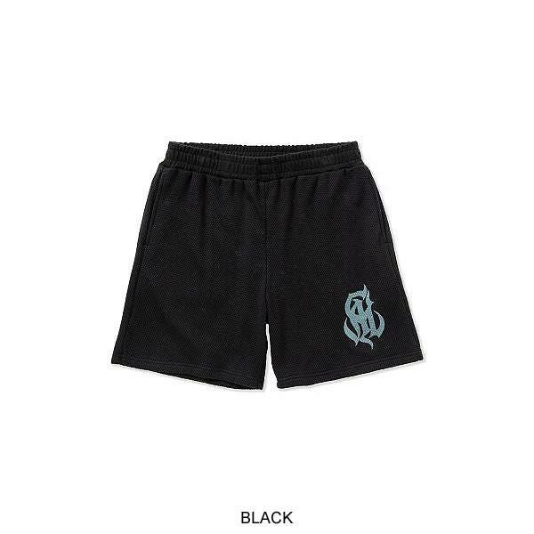 CALEE キャリー NT Logo ct mesh game easy shorts