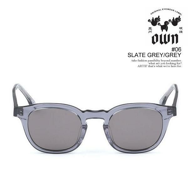 OWN オウン #06 SLATE GREY/GREY