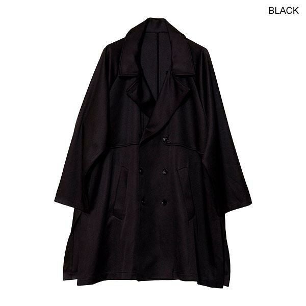 Radiant コート black 再販無し 70％OFF SALE セール NO ID. ノーアイディー ダブルガンフラップBIG