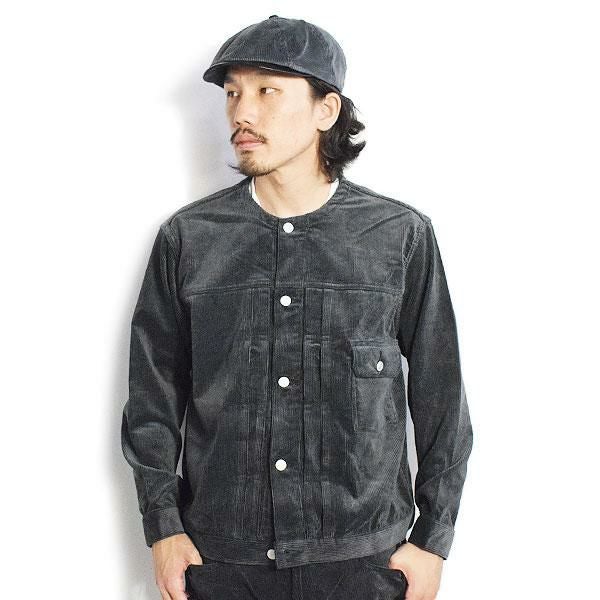CALEE キャリー 1ST TYPE NO COLLAR CORDUROY JACKET