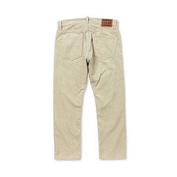 CALEE キャリー CORDUROY STRAIGHT PANTS