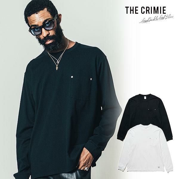 30％OFF SALE セール CRIMIE クライミー RIVET POCKET LONG SLEEVE T SHIRT