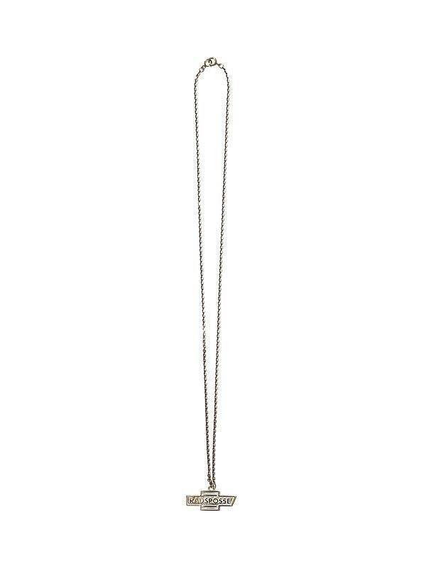 RADIALL ラディアル POSSE - EMBLEM NECKLACE -SILVER-