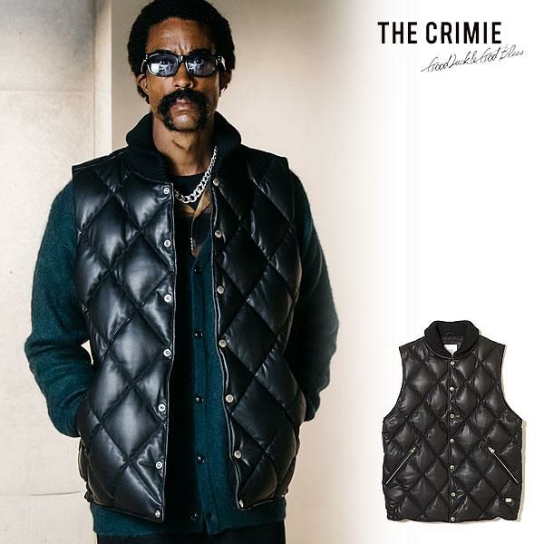 30％OFF SALE セール CRIMIE クライミー DIAMOND QUILT LAMB LEATHER