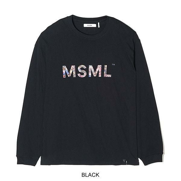 50％OFF SALE セール M.S.M.L エムエスエムエル ART GRAPHIC LOGO LONG