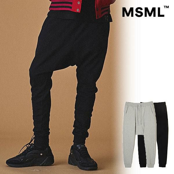 50％OFF SALE セール M.S.M.L エムエスエムエル SARROUEL SWEAT PANTS msml