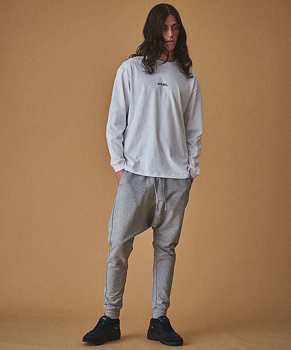 50％OFF SALE セール M.S.M.L エムエスエムエル SARROUEL SWEAT PANTS msml