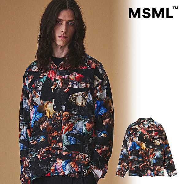 50％OFF SALE セール M.S.M.L エムエスエムエル ART GRAPHIC LONG