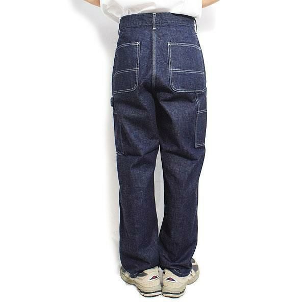 CALEE キャリー VINTAGE REPRODUCT DENIM PAINTER PANTS -OW-