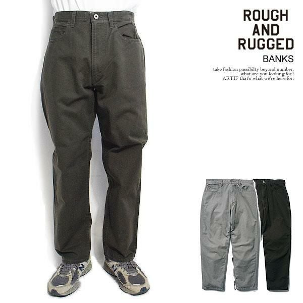 20％OFF SALE セール ROUGH AND RUGGED ラフアンドラゲッド BANKS