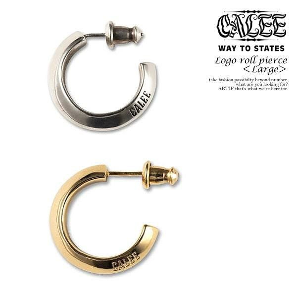 CALEE キャリー Logo roll pierce -Large- CL-24SS007JW CL-23AW011L&A A