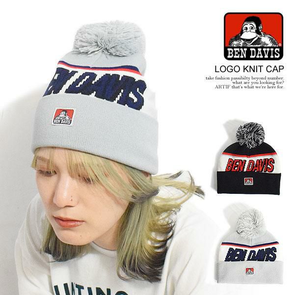 BEN DAVIS ベンデイビス LOGO KNIT CAP | ARTIF [ストリートブランド