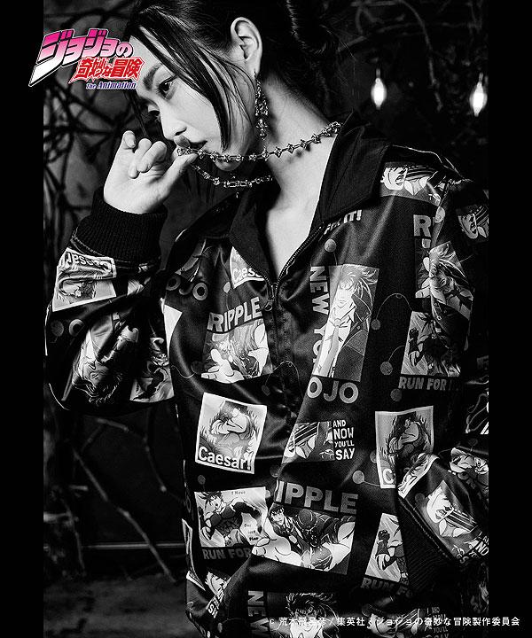 glamb×ジョジョの奇妙な冒険 glamb グラム Joseph Joestar Jacket