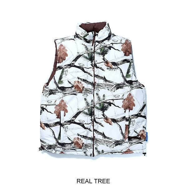 SEQUENZ シークエンズ REVERSIBLE SYNTHETIC DOWN VEST | ARTIF
