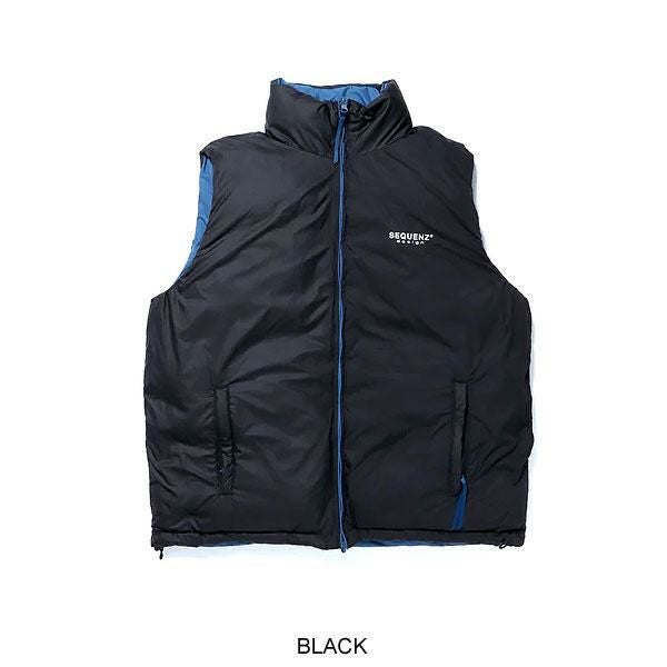 SEQUENZ シークエンズ REVERSIBLE SYNTHETIC DOWN VEST | ARTIF