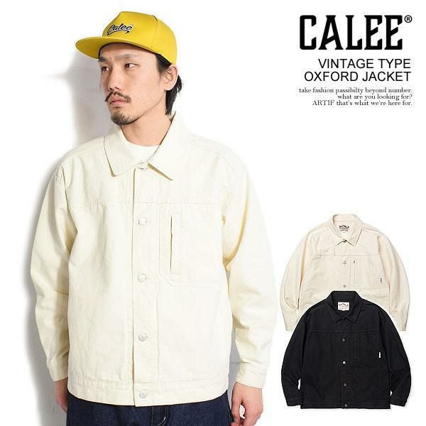 CALEE キャリー VINTAGE TYPE OXFORD JACKET