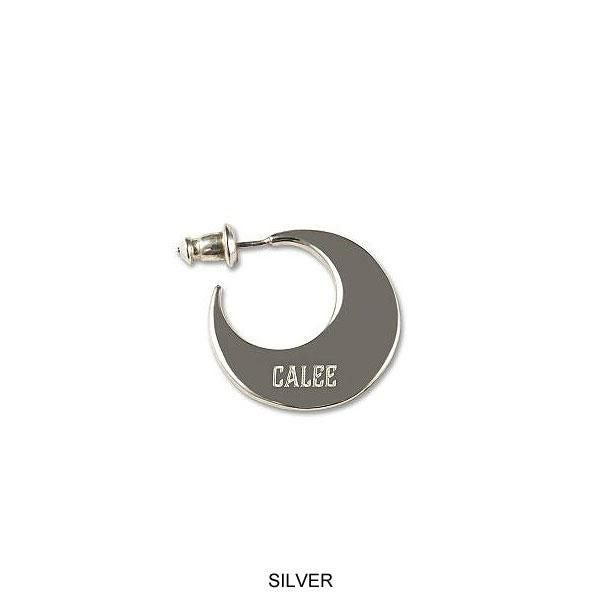 CALEE キャリー MOON ROLL SILVER PIERCE CL-24SS008JW