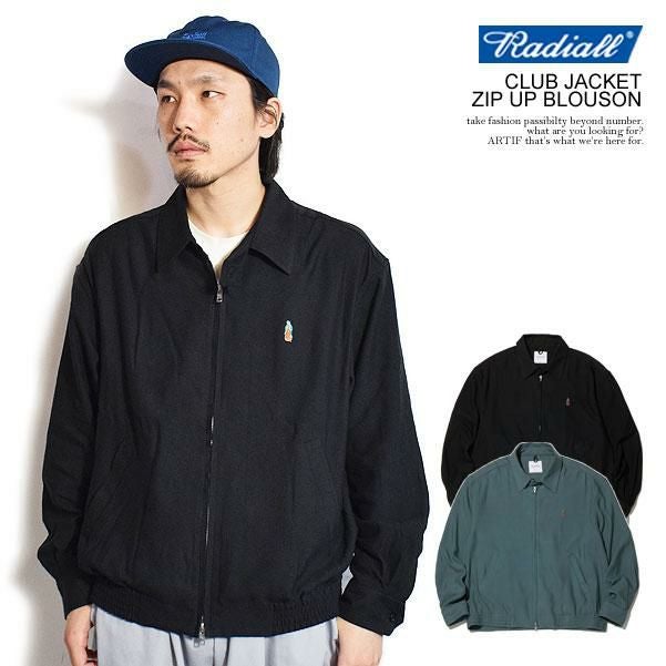 RADIALL ラディアル CLUB JACKET - ZIP UP BLOUSON