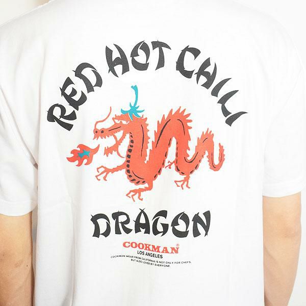 COOKMAN クックマン T-shirts Chili Dragon -WHITE- | ARTIF