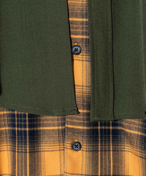 glamb グラム Double Layered Shirt