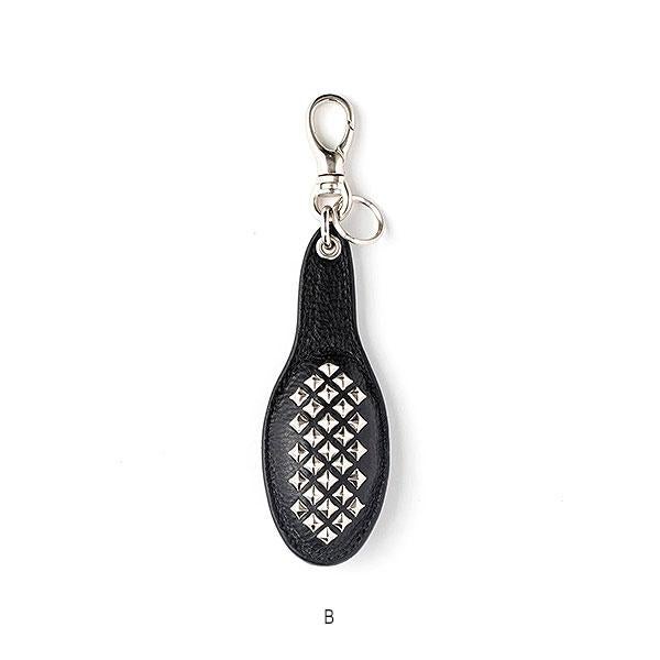 CALEE キャリー STUDS LEATHER ASSORT KEY RING -TYPE3-