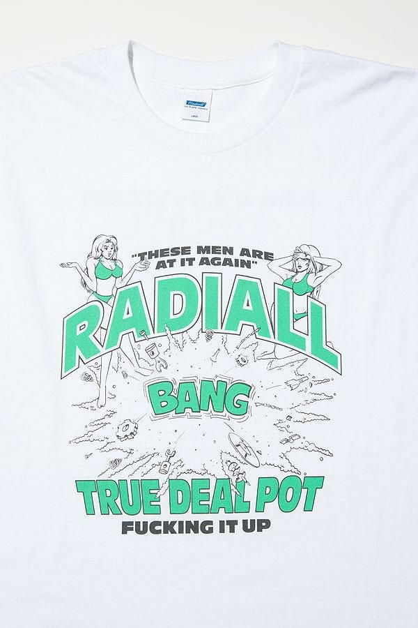 RADIALL ラディアル TRUE DEAL POT - CREW NECK T-SHIRT S/S
