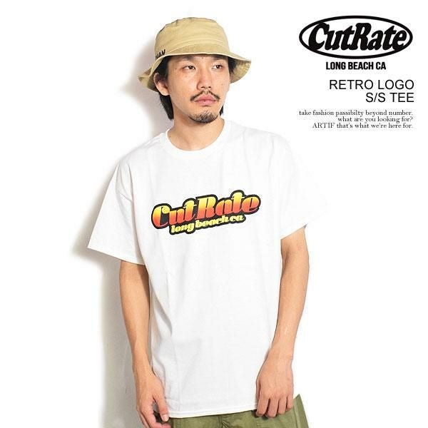 40%OFF SALE セール CUTRATE カットレイト CUTRATE RETRO LOGO S/S TEE 40%OFF SALE セール CUTRATE カットレイト CUTRATE RETRO LOGO S/S TEE