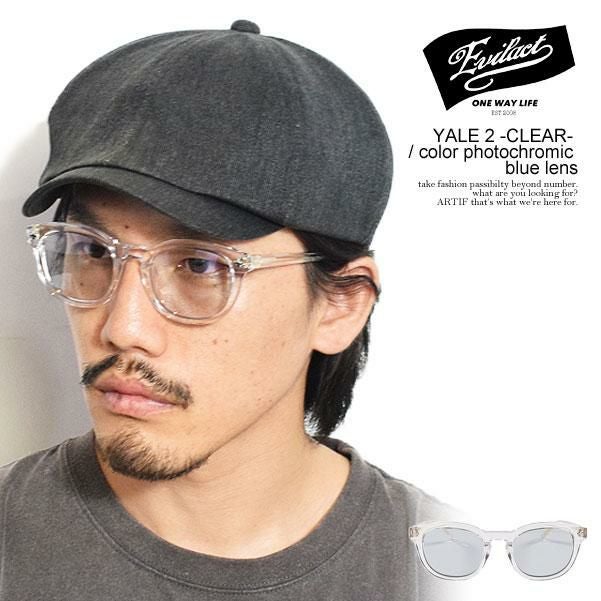 EVILACT EYEWEAR イーブルアクト アイウェア YALE 2 -CLEAR- / color