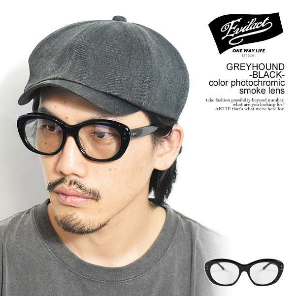 EVILACT EYEWEAR イーブルアクト アイウェア GREYHOUND -BLACK
