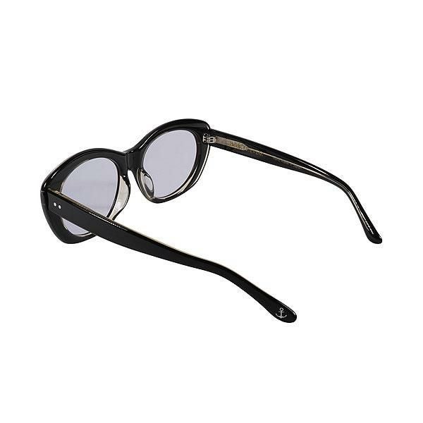 EVILACT EYEWEAR イーブルアクト アイウェア GREYHOUND -BLACK×A.CLEAR