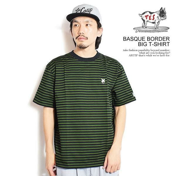 The Endless Summer エンドレスサマー TES BASQUE BORDER BIG T-SHIRT