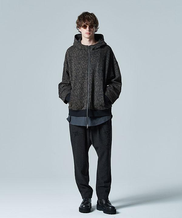 glamb グラム Layered Creed Hoodie