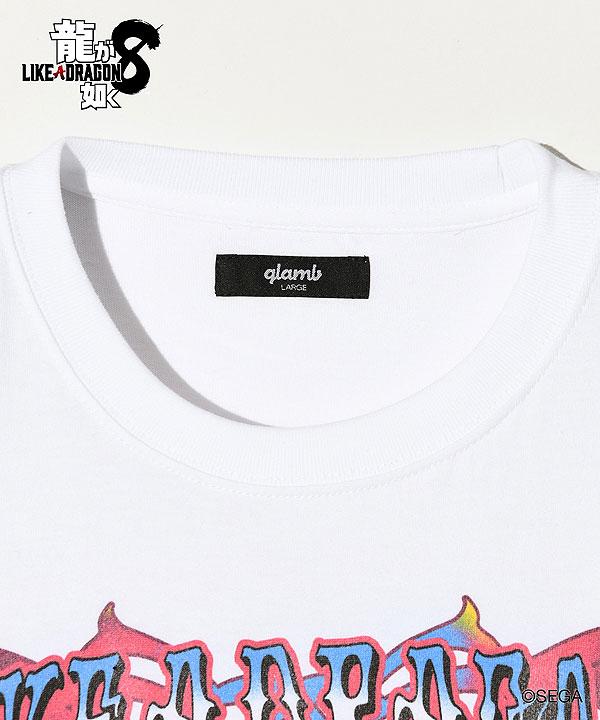 龍が如く glamb 春日一番 コラボレーションTシャツ　最安値 glamb×龍が如く8 glamb グラム Ichiban Kasuga T-shirts