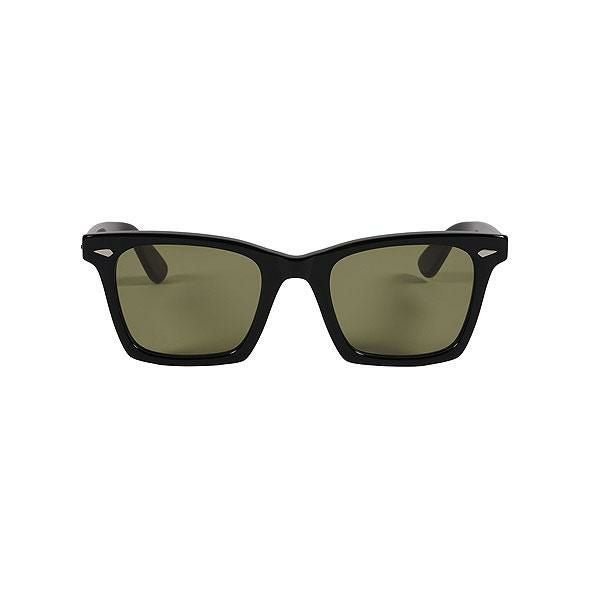 EVILACT EYEWEAR イーブルアクト アイウェア MUSTANG -BLACK- / green lens