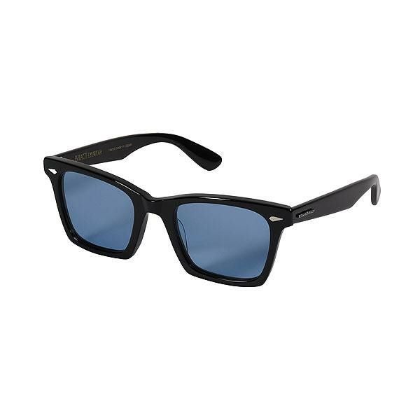 EVILACT EYEWEAR イーブルアクト アイウェア MUSTANG -BLACK- / blue lens