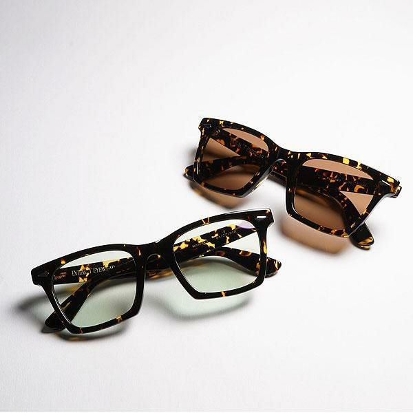 EVILACT EYEWEAR イーブルアクト アイウェア MUSTANG -YELLOW HAVANA