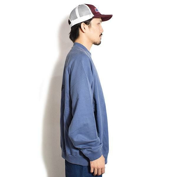 WEIRDO ウィアード FLYING WEIRDO - CREW NECK SWEAT -NAVY-