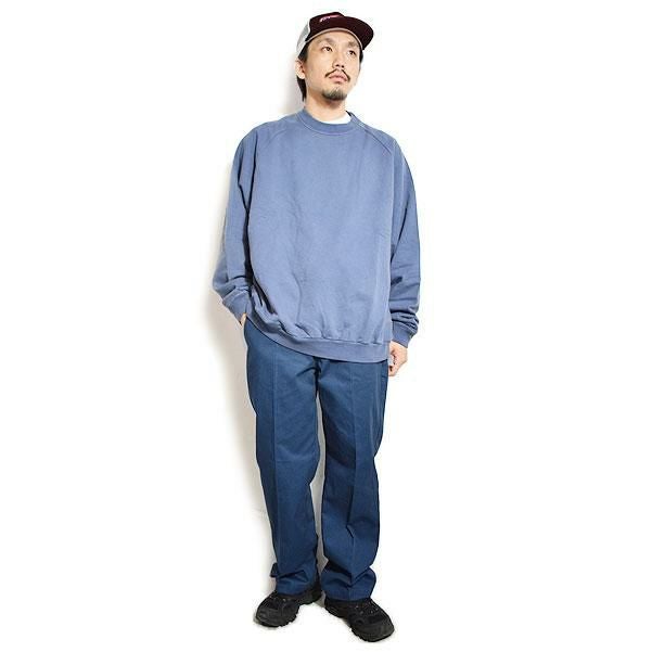 WEIRDO ウィアード FLYING WEIRDO - CREW NECK SWEAT -NAVY-