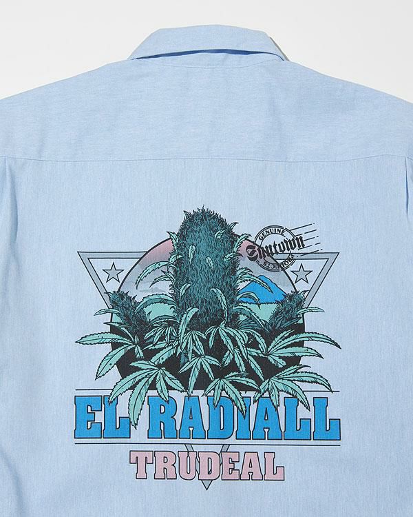 RADIALL ラディアル TRUE DEAL POT - OPEN COLLARED SHIRT L/S