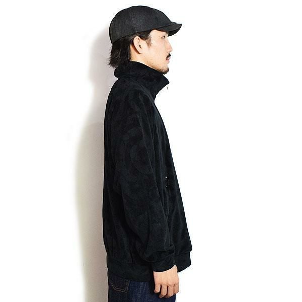 CALEE キャリー JQ VELOUR TRACK TYPE JACKET -SNAKE PATTERN-