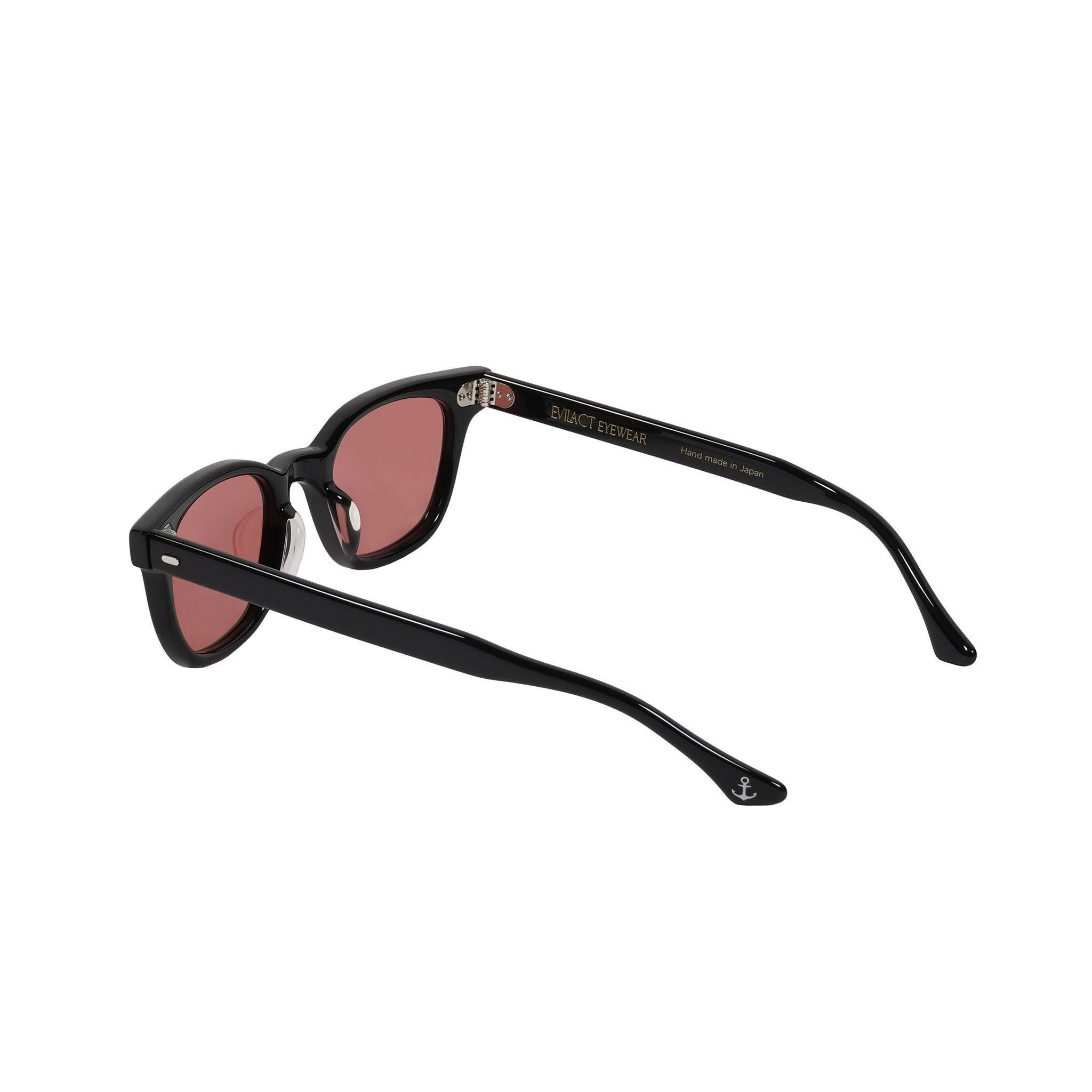 EVILACT EYEWEAR イーブルアクト アイウェア HENDERSON -BLACK- / pink
