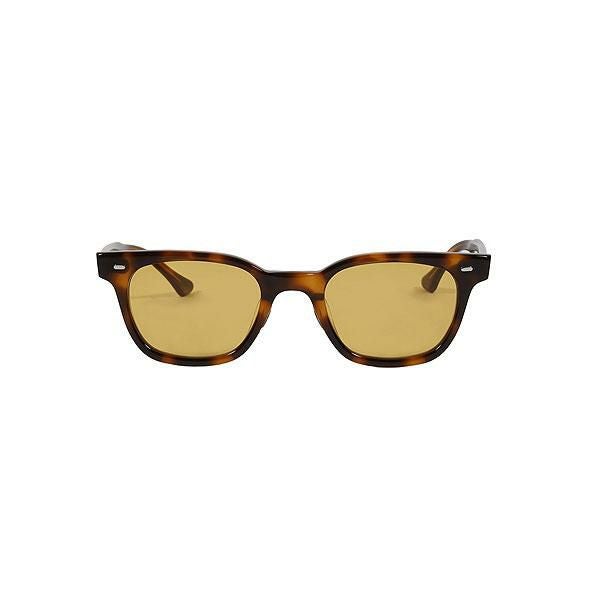 EVILACT HENDERSON コーヒーデミフレーム/パープルレンズ イーブルアクト アイウェア サングラス EVILACT EYEWEAR HENDERSON