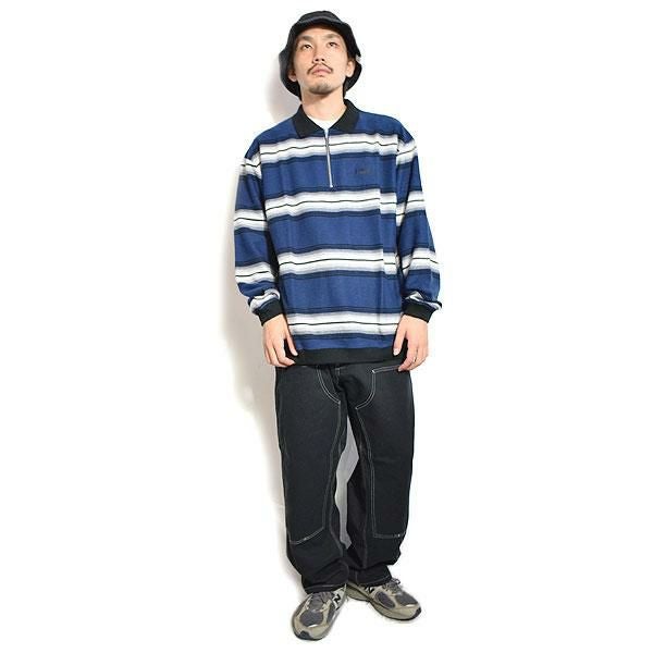 40％OFF SALE セール RADIALL ラディアル 4 LINKS - HALF ZIP POLO