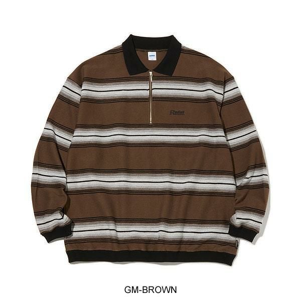 40％OFF SALE セール RADIALL ラディアル 4 LINKS - HALF ZIP POLO