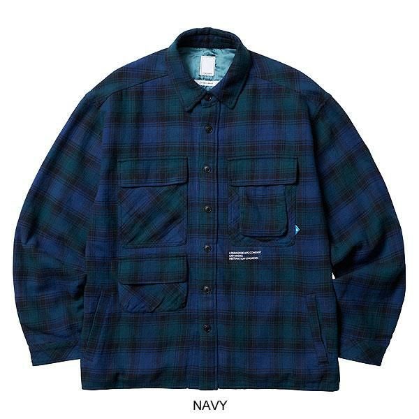 Liberaiders リベレイダース MULTI POCKETS PLAID SHIRT | ARTIF